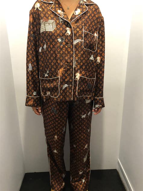 fake louis vuitton pyjamas|Louis Vuitton pajamas women.